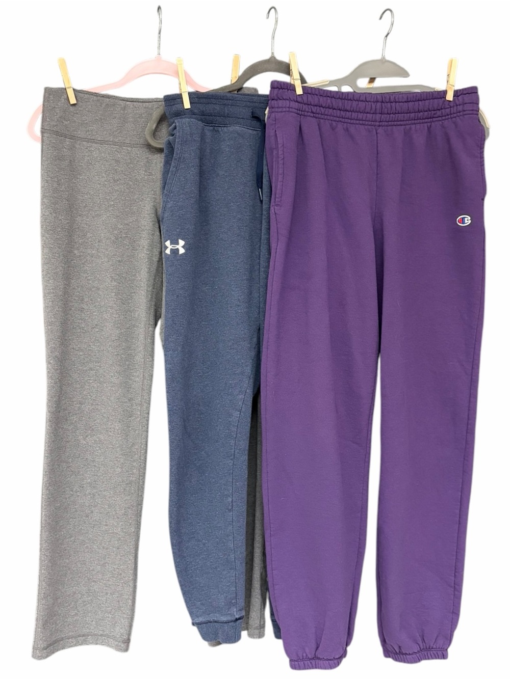 3-Piece Sweatpants Bundle Women’s Medium Champion Under Armour Danskin